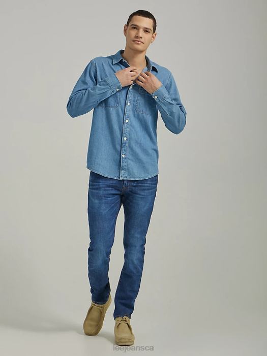 Lee tapered jeans best sale