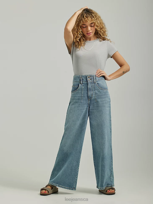 Lee wide leg jeans outlet