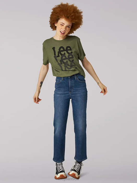 Lee's relaxed fit capris outlet